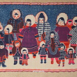 Inouitoosh Inuit Wool Silk Scarf